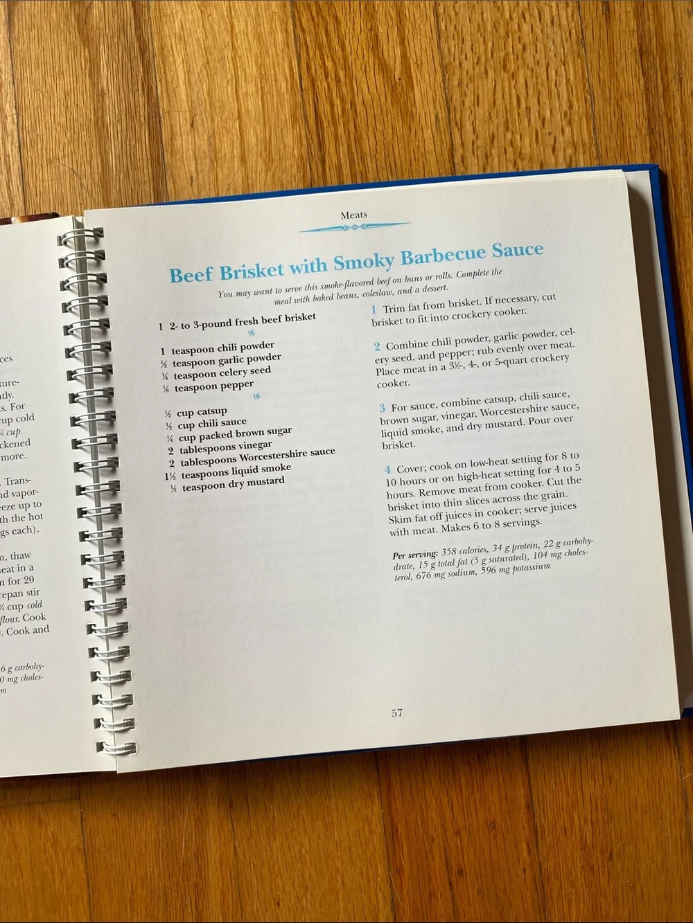 Better Homes And Gardens Crockery Cookbook - Blue and Red Cover